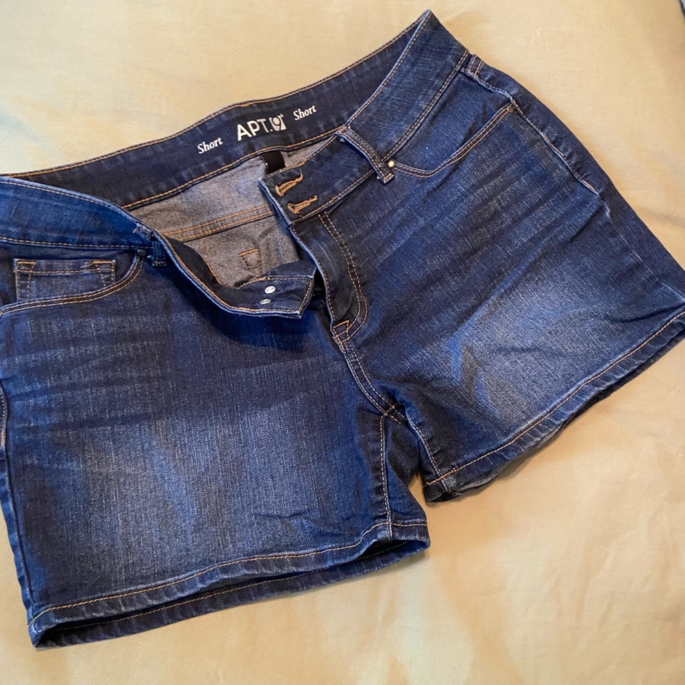 Apt. 9 Indigo Denim Shorts